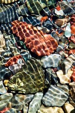 Buzlu su altı desen