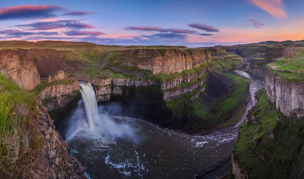 The Palouse Falls en Washington, EE.UU. — Foto de Stock