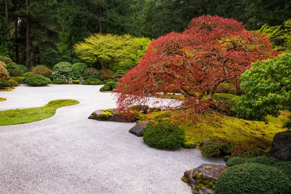 Japanese rock garden