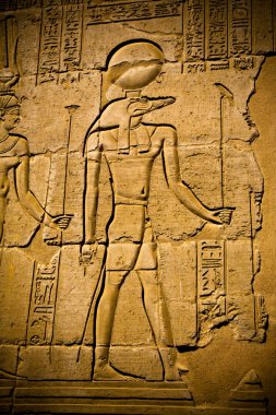Kom Ombo Tapınağı hiyeroglifler