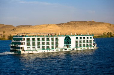 Nil Nehri Cruise Gemi aşağı seyir