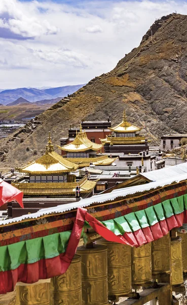 Mosteiro de Tashilumpo em Shigatse - Tibete — Fotografia de Stock