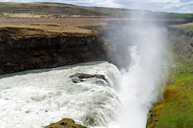 Gullfoss şelale - güneybatı İzlanda