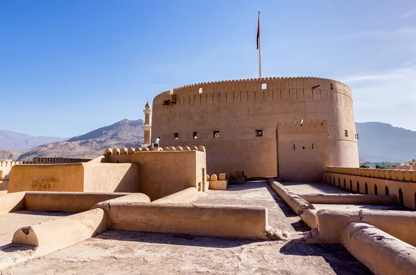 Nizwa Fort em Nizwa, Omã — Fotografia de Stock