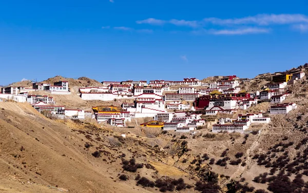 Ganden Budist manastır Lhasa, Tibet yakınındaki.