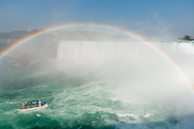 Gökkuşağı tekne Niagara Falls - Ontario, Kanada