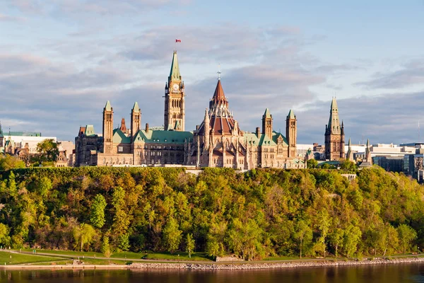 Parliament Hill, w Ottawie - Ontario, Kanada — Zdjęcie stockowe
