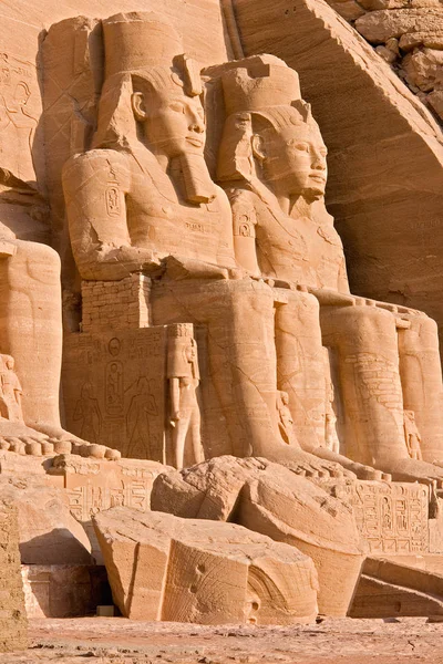 Marele Templu din Abu Simbel - Egipt — Fotografie, imagine de stoc