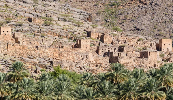 Ruiny Riwaygh jako Safil - Sułtanat Omanu — Zdjęcie stockowe