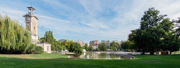 Park publiczny George Brassens w Paryżu — Zdjęcie stockowe