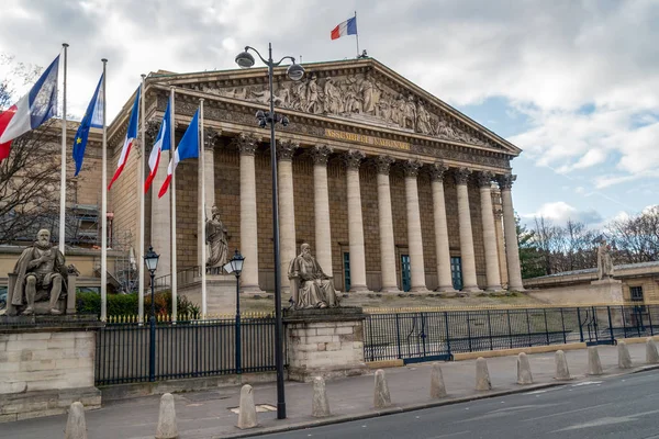 A francia nemzetgyűlés Párizsban — Stock Fotó