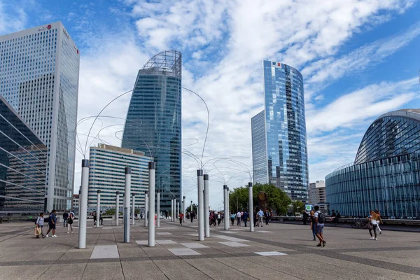 La Defense Affärsområde nära Paris - Frankrike — Stockfoto