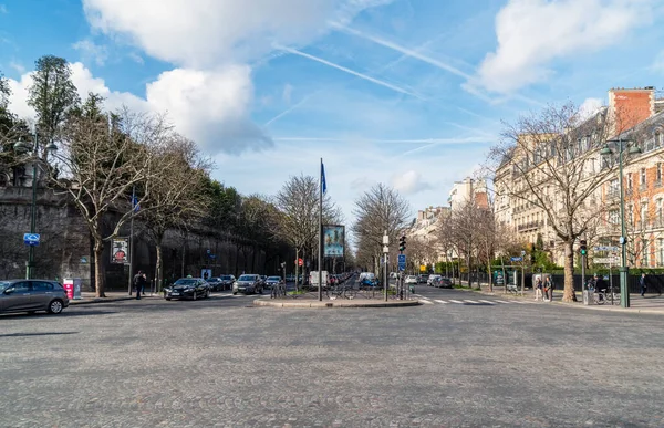 Georges Mandel Avenue Párizsban, Franciaországban — Stock Fotó