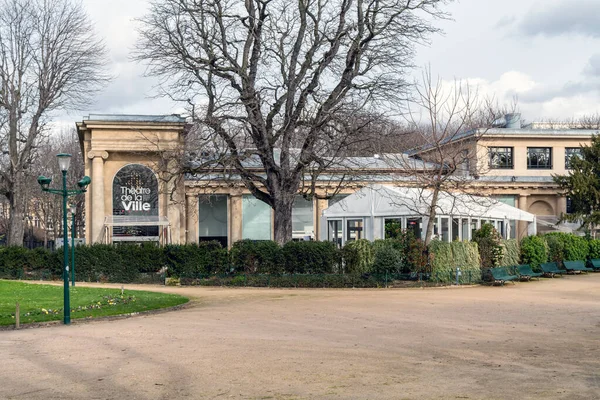 Teatro de la Ville - Espace Pierre Cardin en París — Foto de Stock