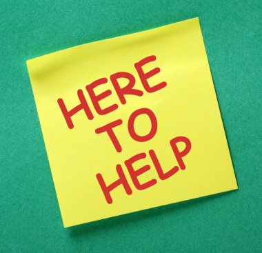 Burada yardımcı olmak için Not Yayınlanan