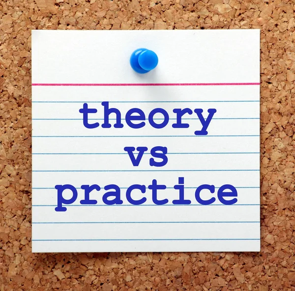 Theory vs Practice Reminder