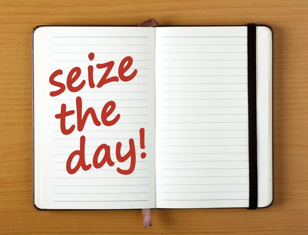 Reminder to Seize The Day — Stock Photo, Image