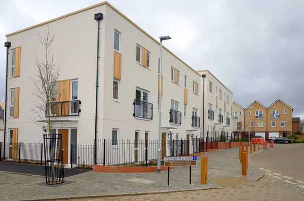 Nieuw te bouwen appartementen in Engeland — Stockfoto