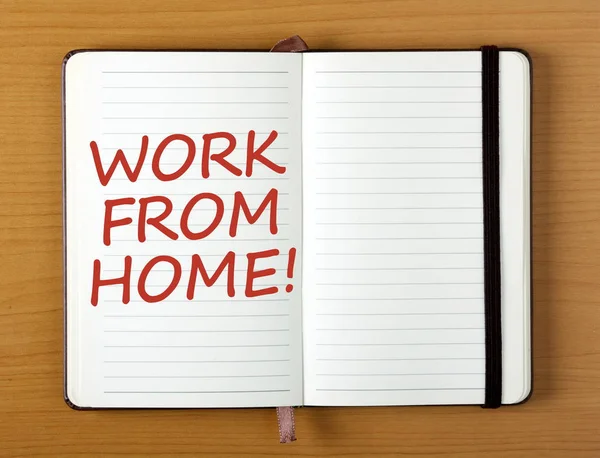 Trabalho em casa! — Fotografia de Stock