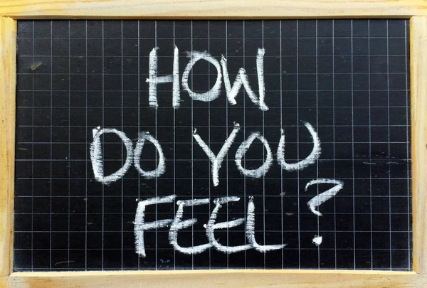 How Do You Feel? — Stock Photo, Image