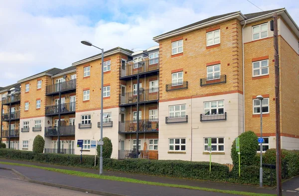 Bracknell Engeland Januari 2018 Huisvesting Ontwikkeling Van Moderne Residentiële Appartementen — Stockfoto