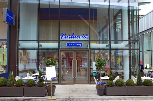 Bracknell Αγγλία Μαρτίου 2018 Carluccio Deli Φαγητού Στο Bracknell Αγγλία — Φωτογραφία Αρχείου