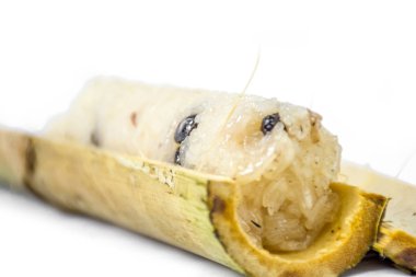 Bambu tatlı yapışkan pirinç