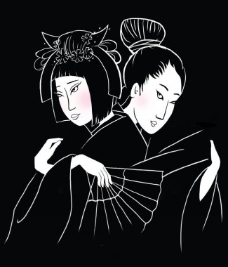 Aşıkların Japon Çift