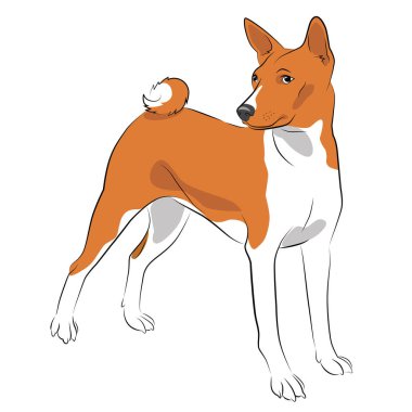 Sarı bir köpek yıl sembolü