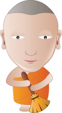 çizgi film keşiş olsun Temizleme