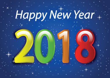 Mutlu yeni yıl 2018 01