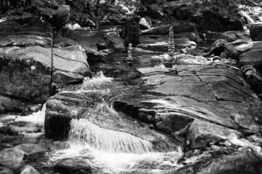 Mumlava Şelalesi, Harrachov, Dev Dağlar, Krkonose Ulusal Parkı, Çek Cumhuriyeti - Görüntü