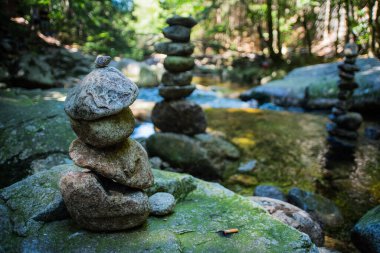 Mumlava Şelalesi, Harrachov, Dev Dağlar, Krkonose Ulusal Parkı, Çek Cumhuriyeti - Görüntü