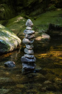 Mumlava Şelalesi, Harrachov, Dev Dağlar, Krkonose Ulusal Parkı, Çek Cumhuriyeti - Görüntü