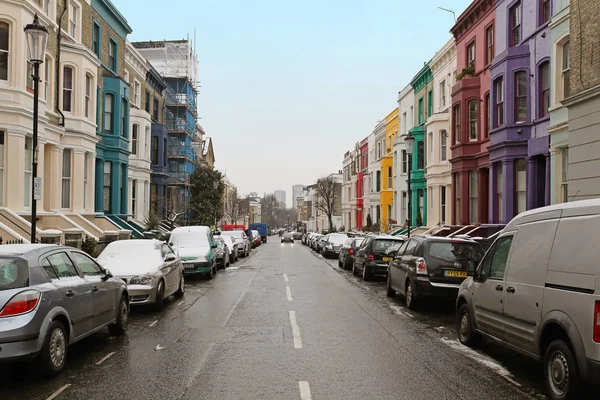 Londres invierno nieve — Foto de Stock