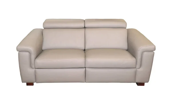Sofá de couro moderno — Fotografia de Stock