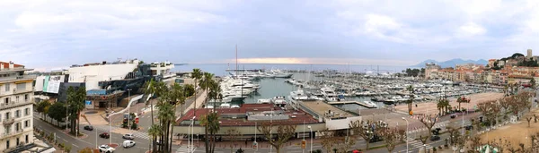 Cannes panoramisch uitzicht — Stockfoto