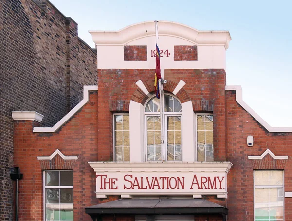 Армия спасения в Лондоне — стоковое фото