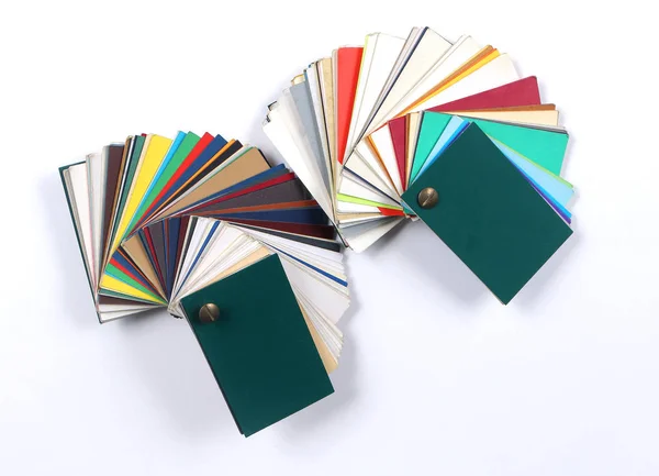 Paper color samples — Stock Photo, Image