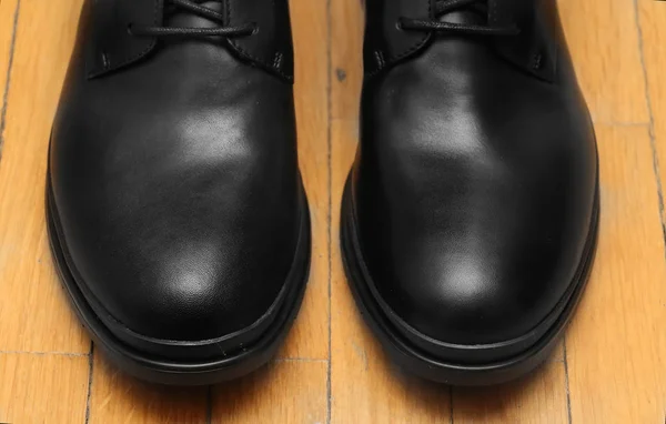 Deri Erkek Ayakkabı — Stok fotoğraf