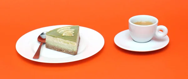 Cake and coffee — Stock Photo, Image