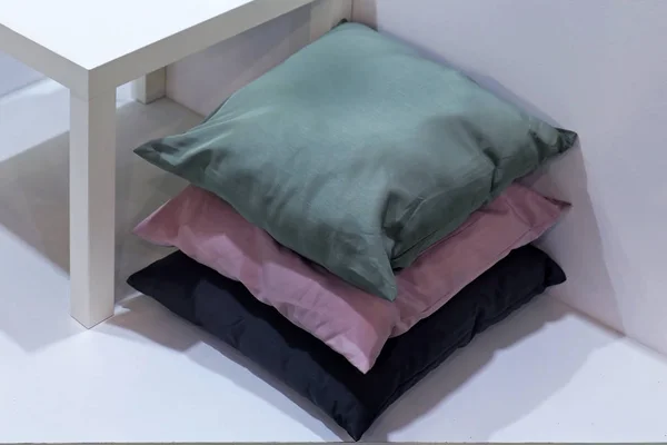 Three pillows pile — 스톡 사진