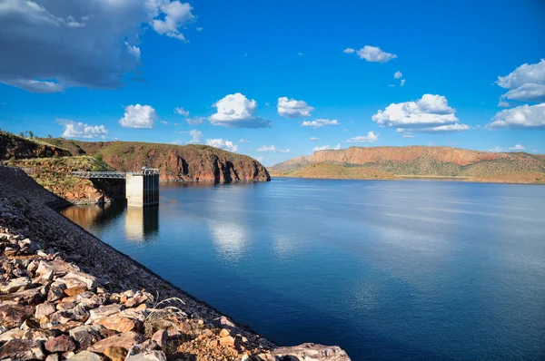 Water reservoir in Australia — Stock Photo, Image