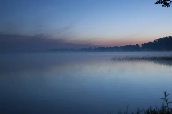 Észtország-tó alatt napkelte — Stock Fotó