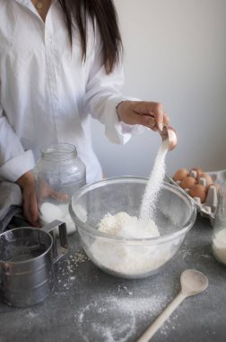 Paleo krep pişirme