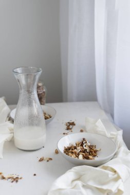Tahıl ücretsiz Paleo fındık Granola