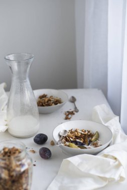 Tahıl ücretsiz Paleo fındık Granola