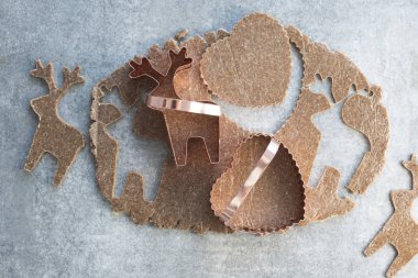 gingerbread çerezleri Noel için evde yemek tatil yapma 