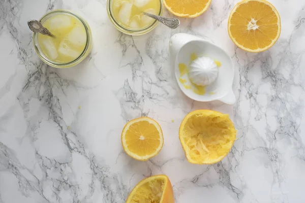 鲜榨橙汁 — 图库照片