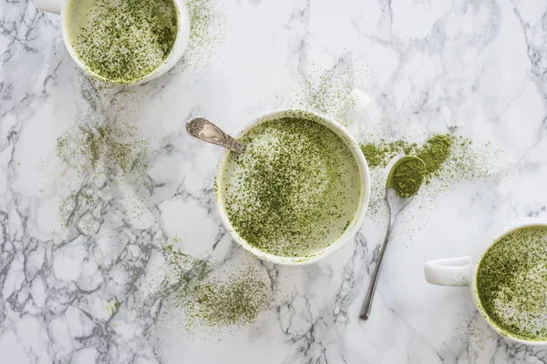 Verde Matcha Latte — Foto de Stock